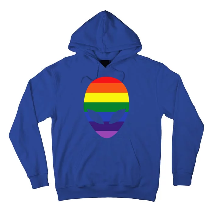 Rainbow Alien Tall Hoodie