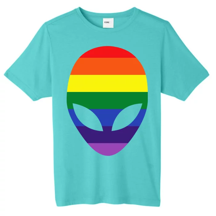 Rainbow Alien ChromaSoft Performance T-Shirt