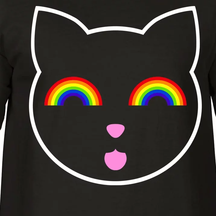 Rainbow Cat LGBT Ally Comfort Colors T-Shirt