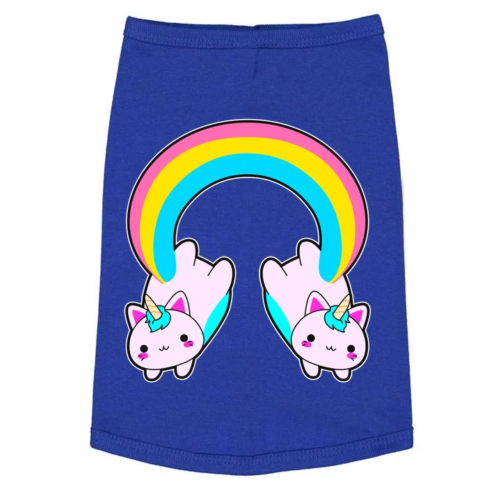 Rainbow Cat Twin Caticorns Doggie Tank