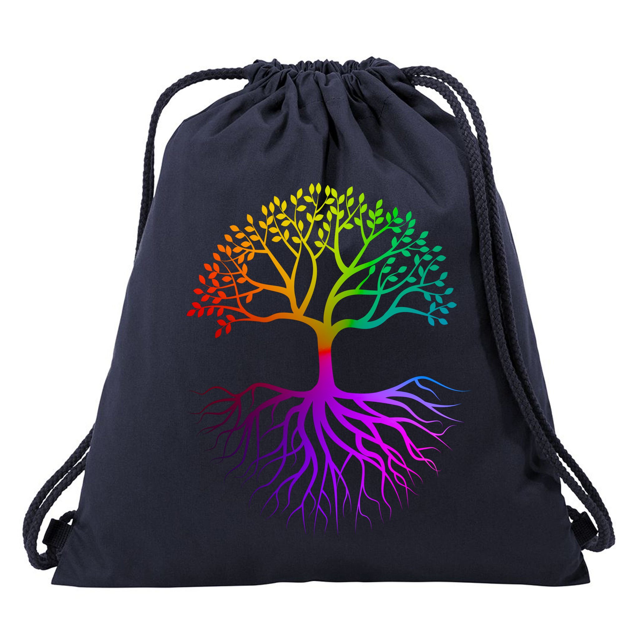 Colorful Tree of Life Bag