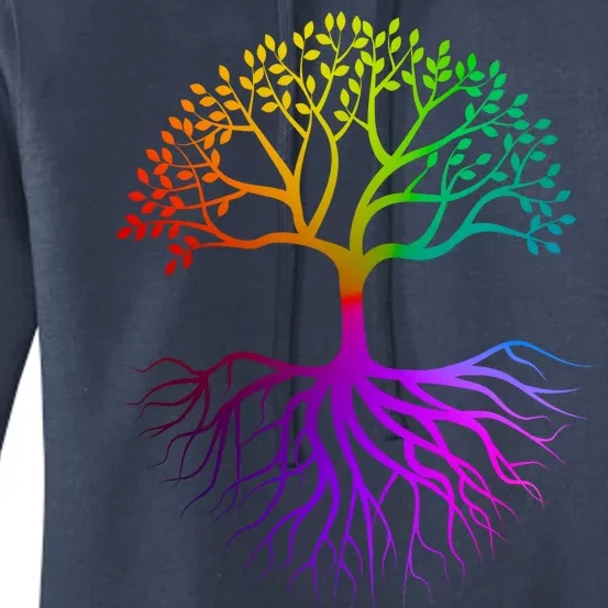 Rainbow Colorful - Tree Of life Women's Pullover Hoodie