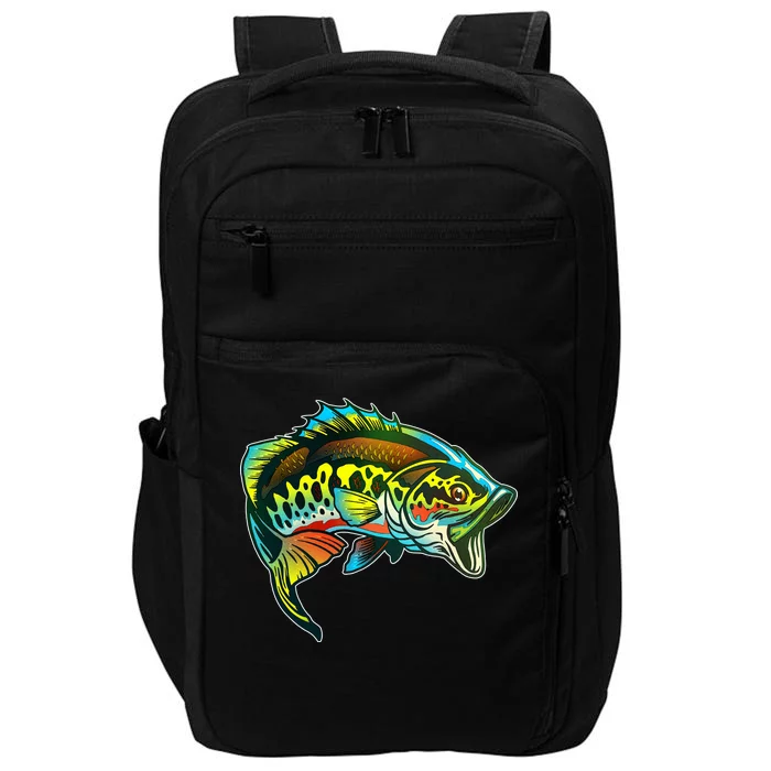 Rainbow Colorful Bass Impact Tech Backpack