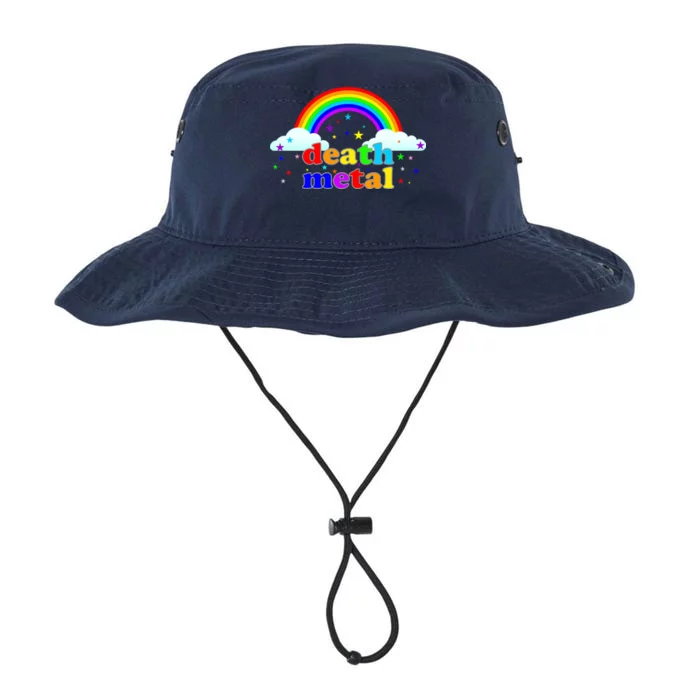 Rainbow Death Metal Logo Legacy Cool Fit Booney Bucket Hat