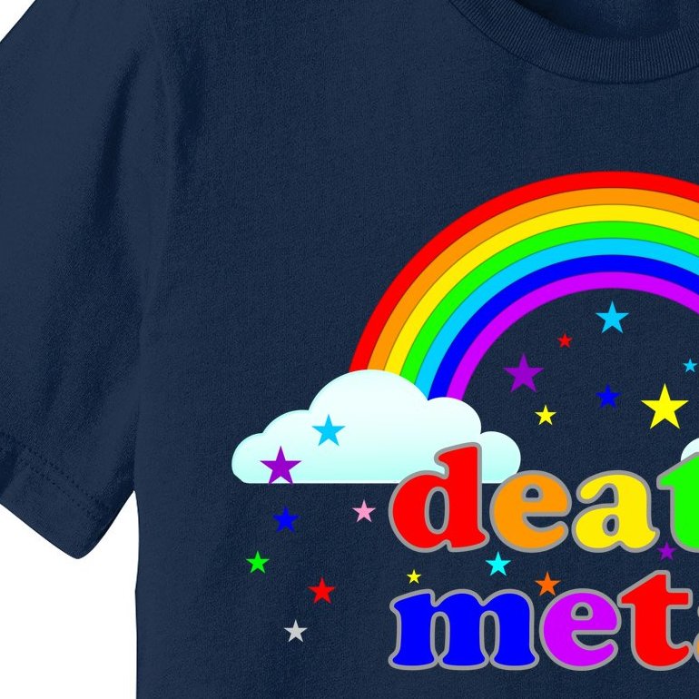 Rainbow Death Metal Logo Premium T-Shirt