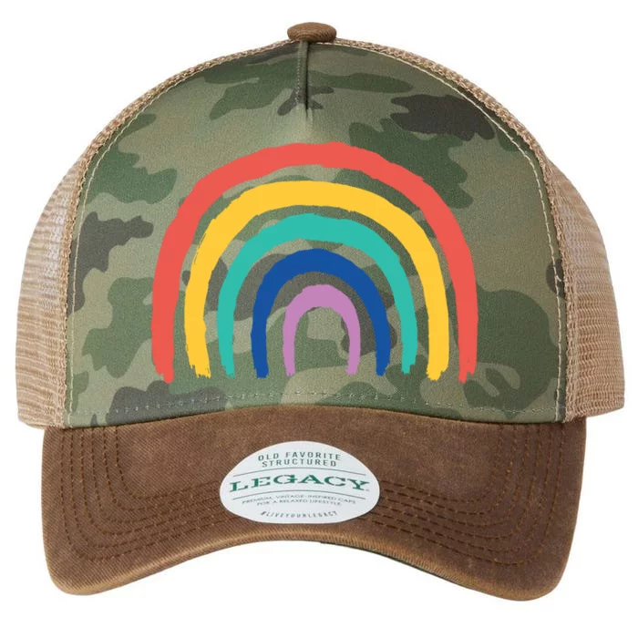 Rainbow Drawing Legacy Tie Dye Trucker Hat