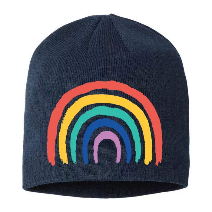 Rainbow Drawing 8 1/2in Sustainable Knit Beanie