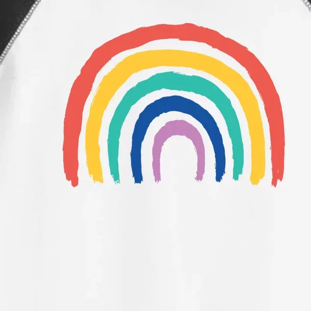 Rainbow Drawing Toddler Fine Jersey T-Shirt