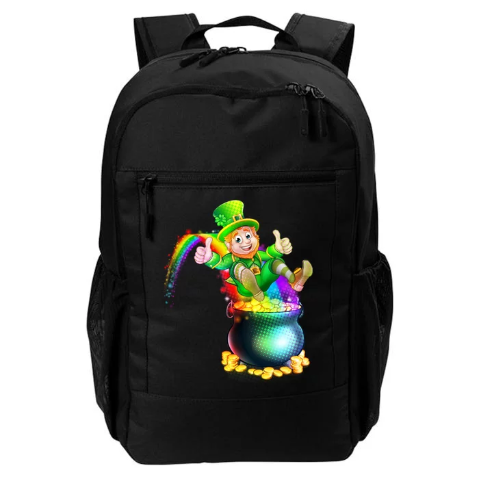 Rainbow Leprechaun Sliding Into A Pot Of  Gold Daily Commute Backpack