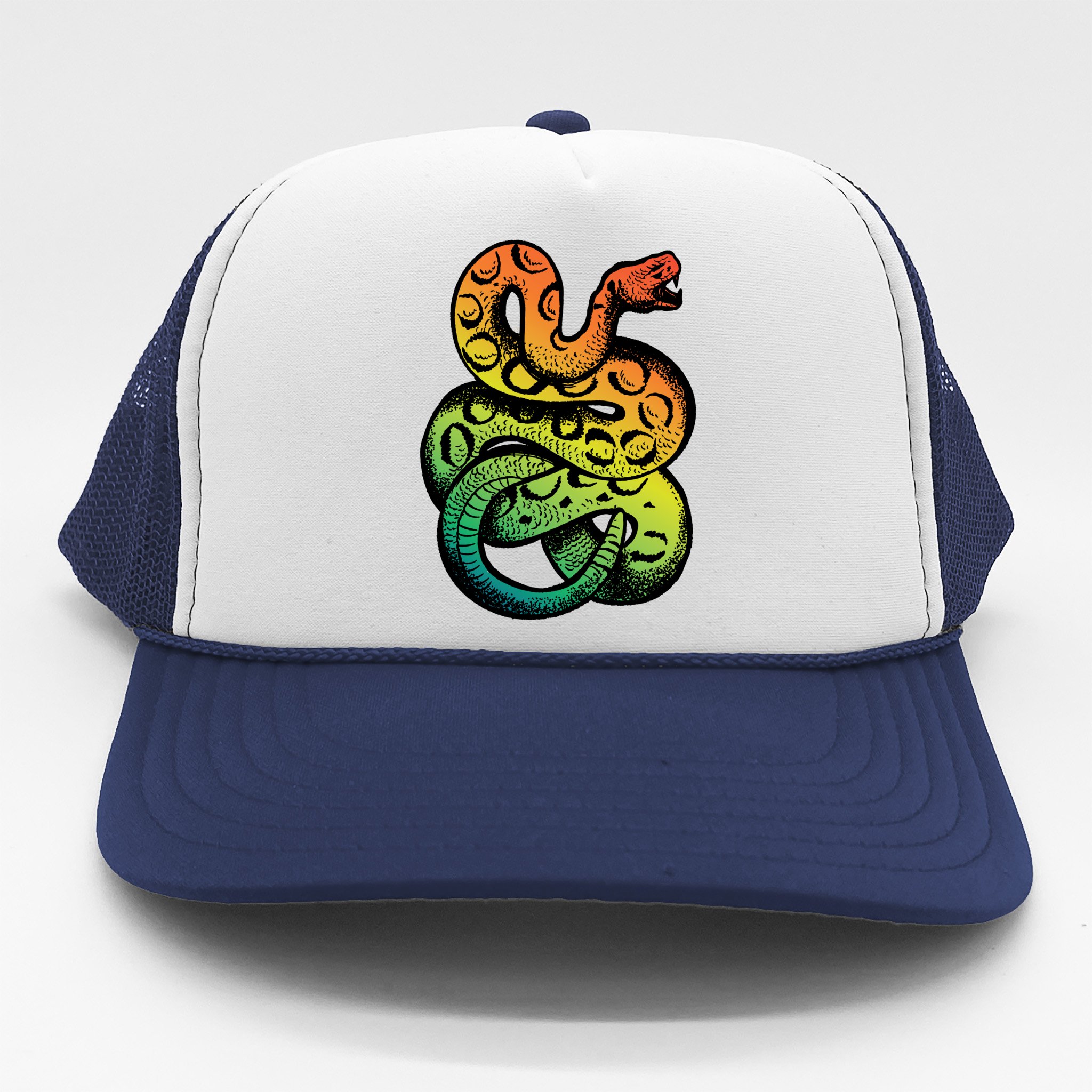 Rainbow Rattlesnake Trucker Hat