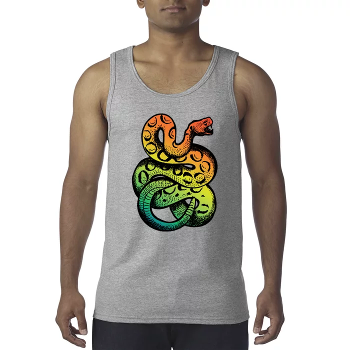 Rainbow Rattlesnake Tank Top