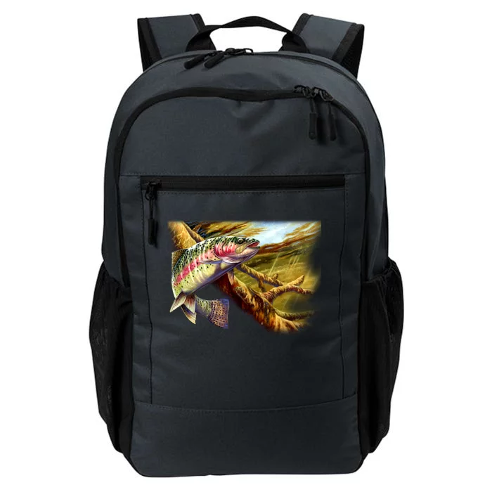 Rainbow Trout Fishing Daily Commute Backpack