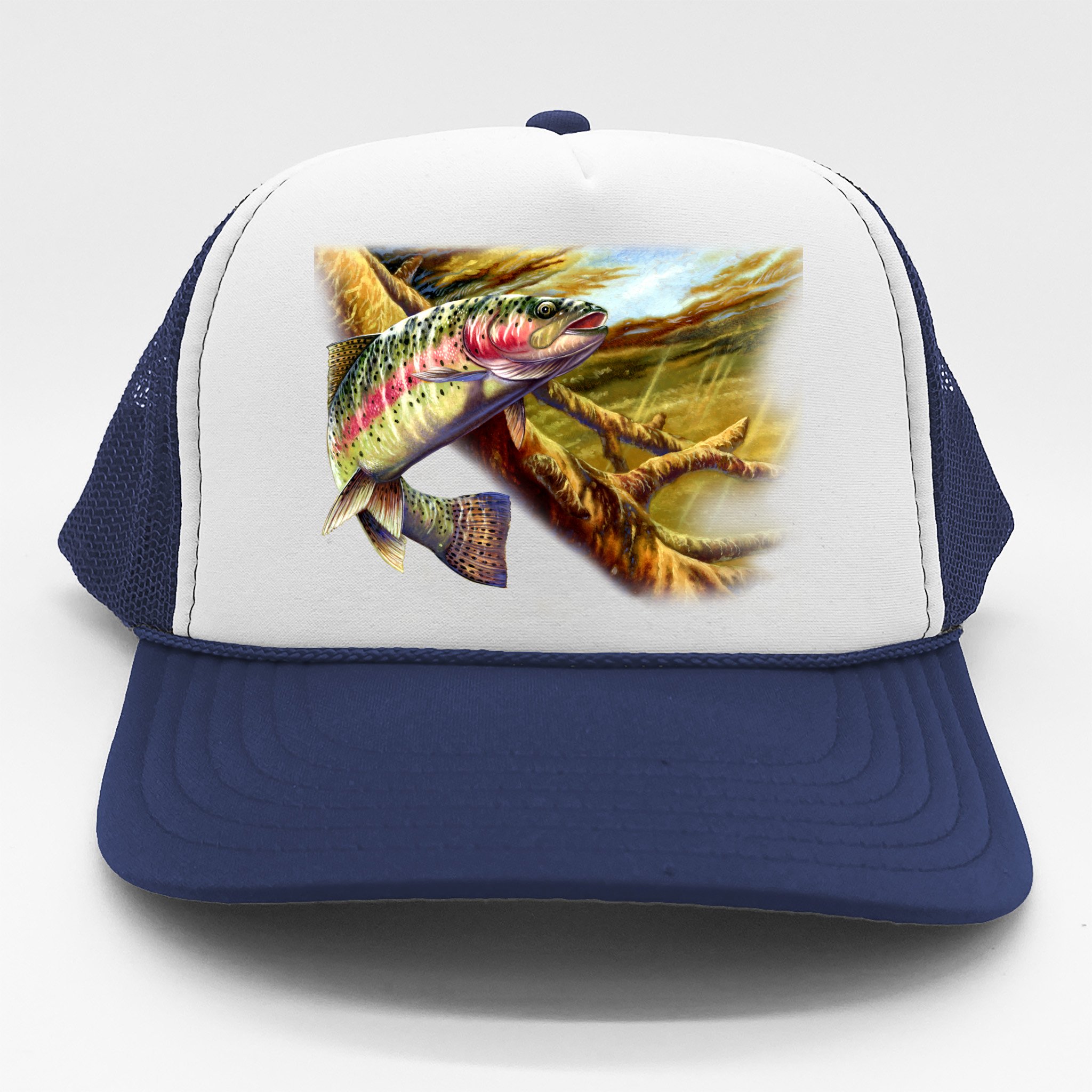 Fishing Is Like Boob Navy Blue Crown Strapback Funny Fishing Hat