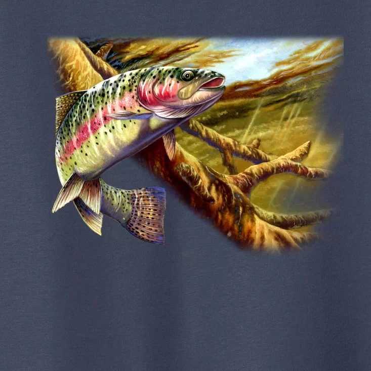 Rainbow Trout Fishing Toddler T-Shirt