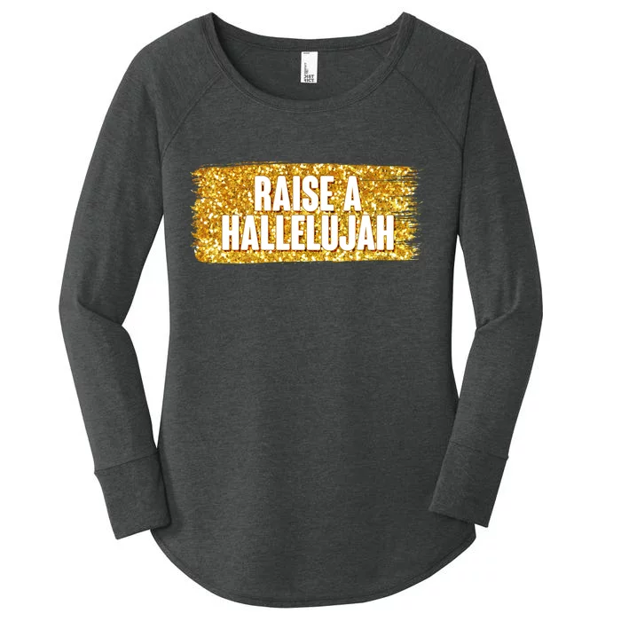 Raise A Hallelujah Women's Perfect Tri Tunic Long Sleeve Shirt