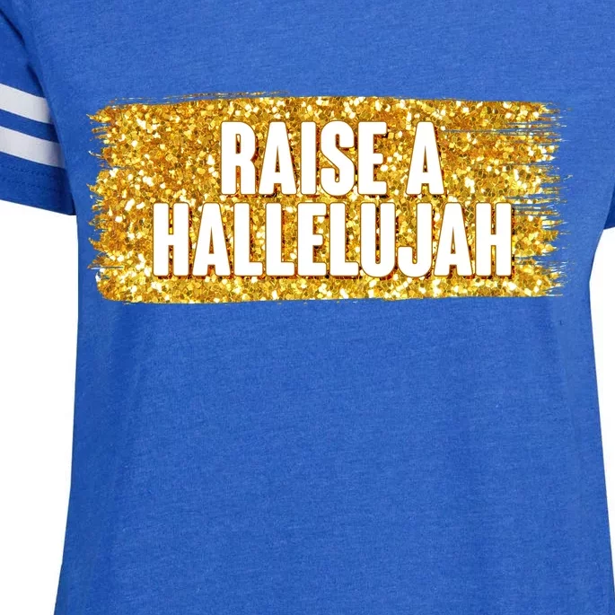 Raise A Hallelujah Enza Ladies Jersey Football T-Shirt