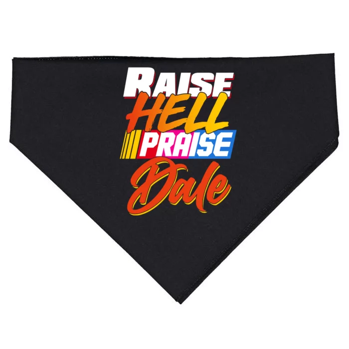 Raise Hell Praise Dale USA-Made Doggie Bandana