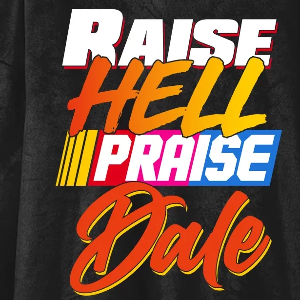 Raise Hell Praise Dale Hooded Wearable Blanket