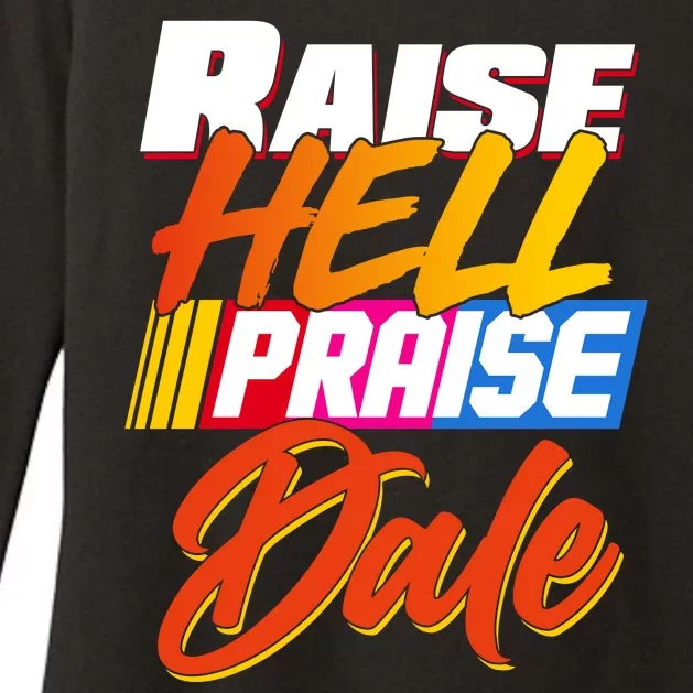 Raise Hell Praise Dale Womens CVC Long Sleeve Shirt