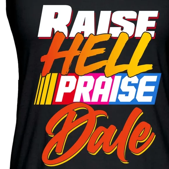 Raise Hell Praise Dale Ladies Essential Flowy Tank