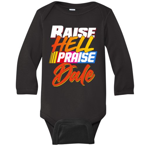Raise Hell Praise Dale Baby Long Sleeve Bodysuit