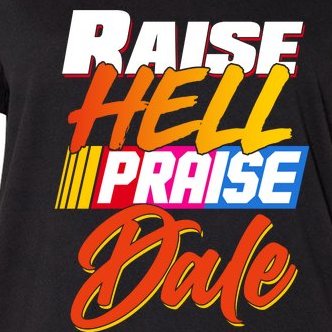 Raise Hell Praise Dale Women's V-Neck Plus Size T-Shirt