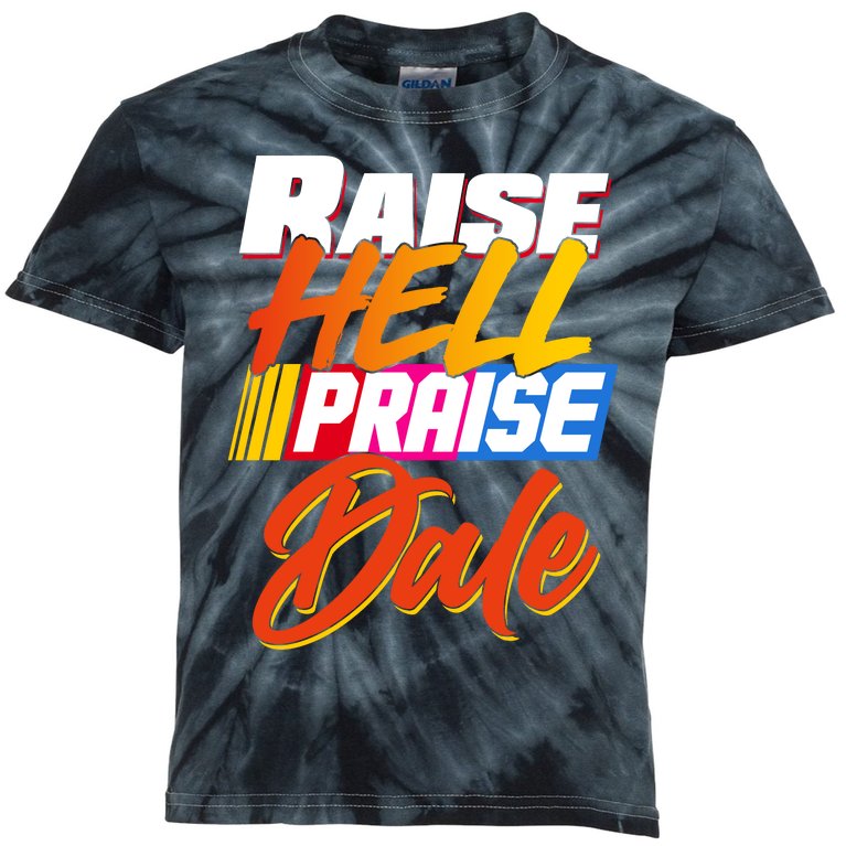 Raise Hell Praise Dale Kids Tie-Dye T-Shirt