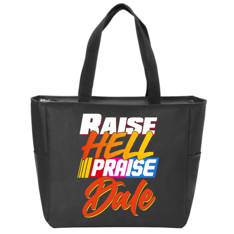 Raise Hell Praise Dale Zip Tote Bag