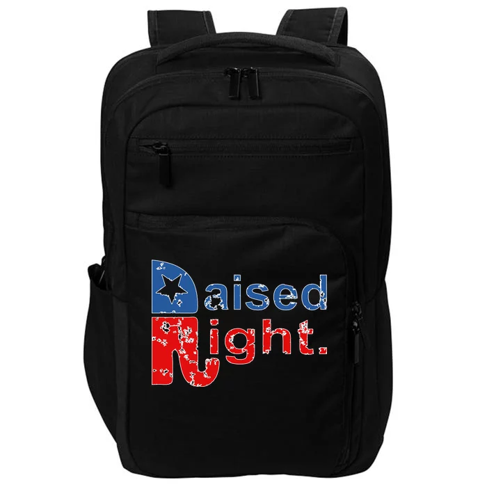 Raised Right Republican Logo Impact Tech Backpack