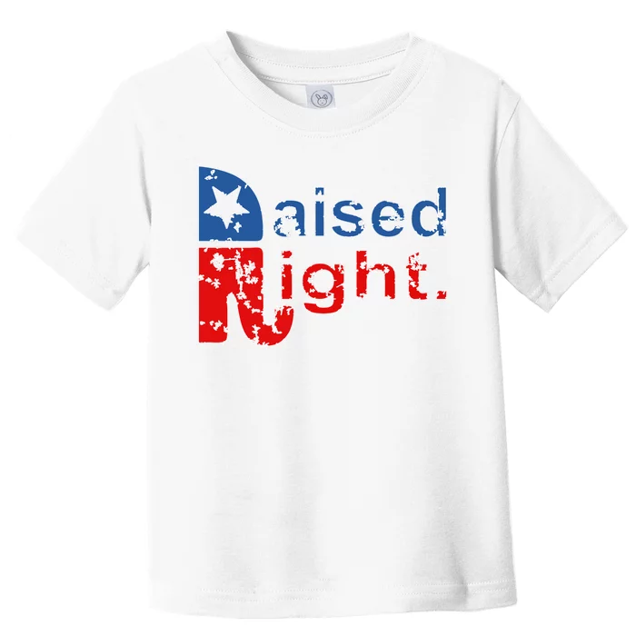 Raised Right Republican Logo Toddler T-Shirt