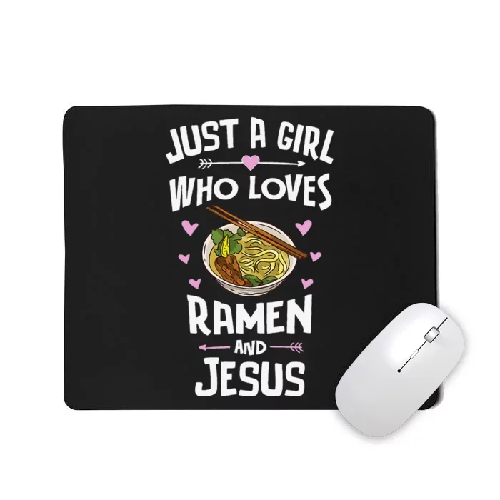 Ramen And Jesus Anime Gift Mousepad