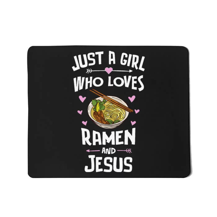 Ramen And Jesus Anime Gift Mousepad