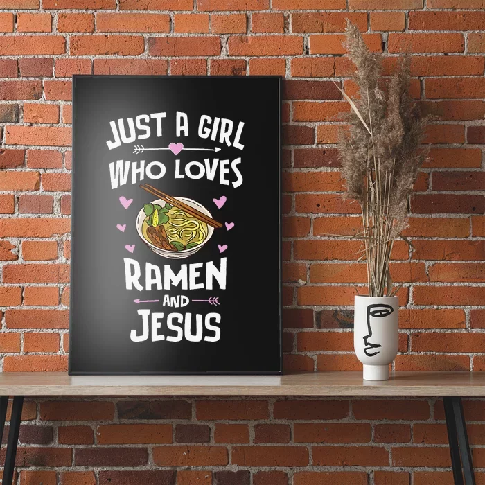 Ramen And Jesus Anime Gift Poster