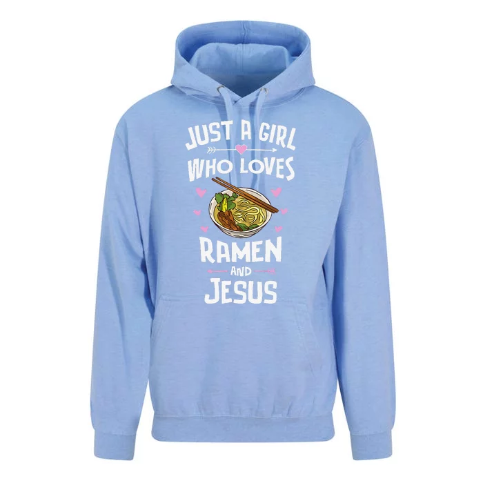 Ramen And Jesus Anime Gift Unisex Surf Hoodie