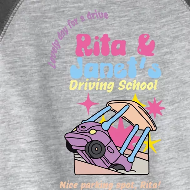 Rita And Janet Driving School Toddler Fine Jersey T-Shirt