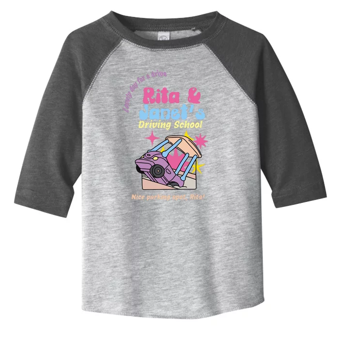 Rita And Janet Driving School Toddler Fine Jersey T-Shirt