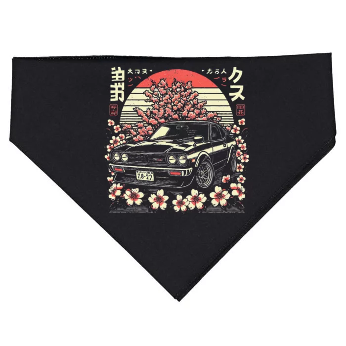 Retro Automotive Jdm Legend Tuning Car 34 Japan Car USA-Made Doggie Bandana