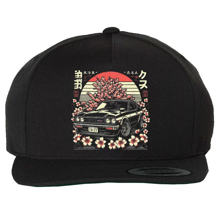 Retro Automotive Jdm Legend Tuning Car 34 Japan Car Wool Snapback Cap