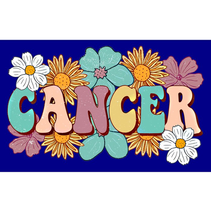 Retro Astrology June July Birthday Zodiac Sign Cancer Funny Gift Bumper Sticker