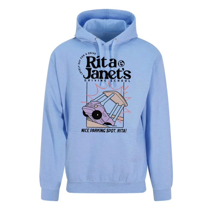 Rita And JanetS Driving School Unisex Surf Hoodie