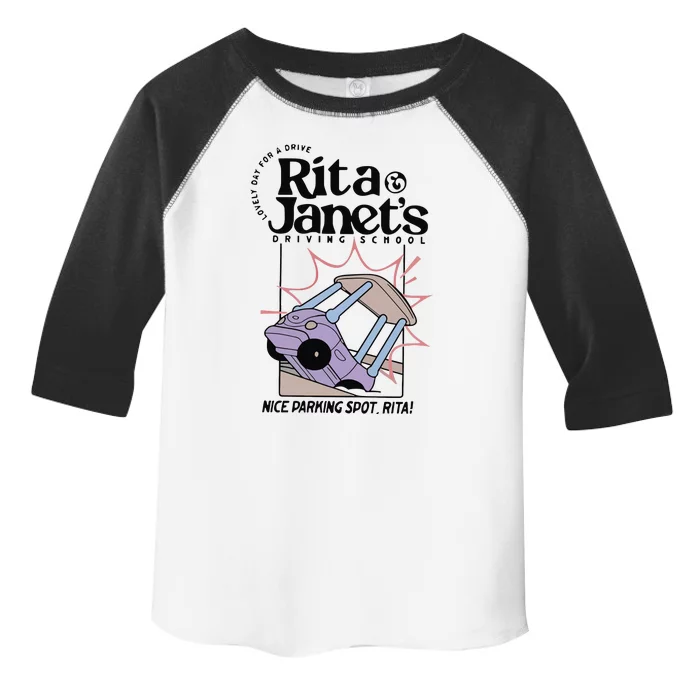 Rita And JanetS Driving School Toddler Fine Jersey T-Shirt