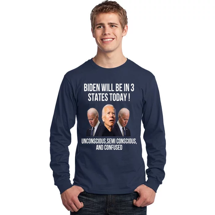 Republican Anti Joe Biden Tall Long Sleeve T-Shirt