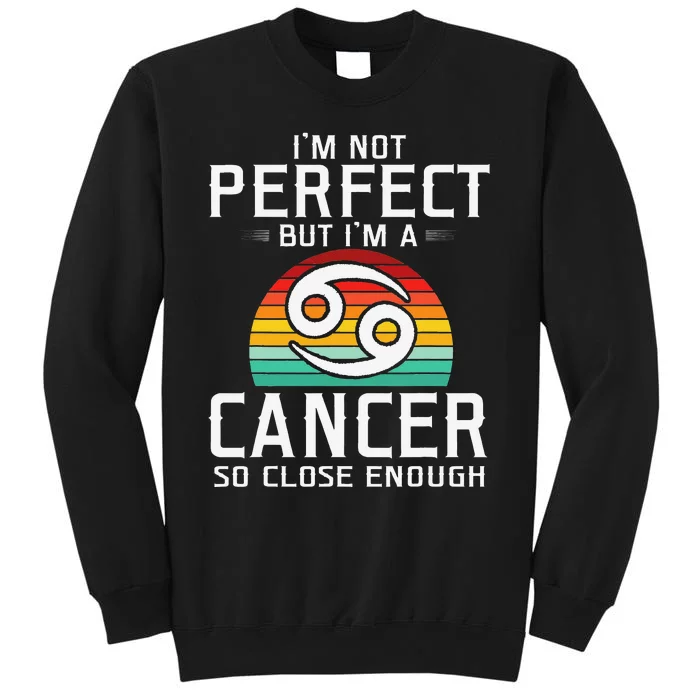 Retro Astrology June July month birthday Cancer Zodiac sign Sweatshirt