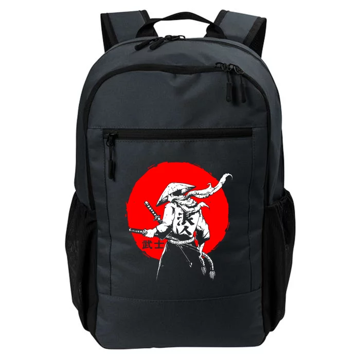 Retro Ancient Japan Samurai Warrior Tokyo Samurai Katana Daily Commute Backpack