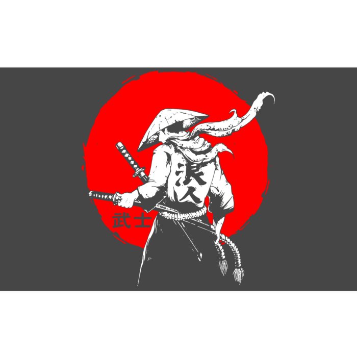 Retro Ancient Japan Samurai Warrior Tokyo Samurai Katana Bumper Sticker