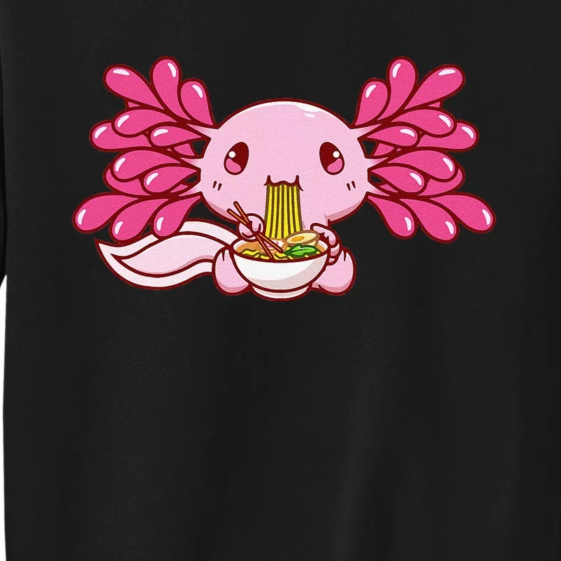 Ra Axolotl Kawaii Anime Japanese Food Sweatshirt