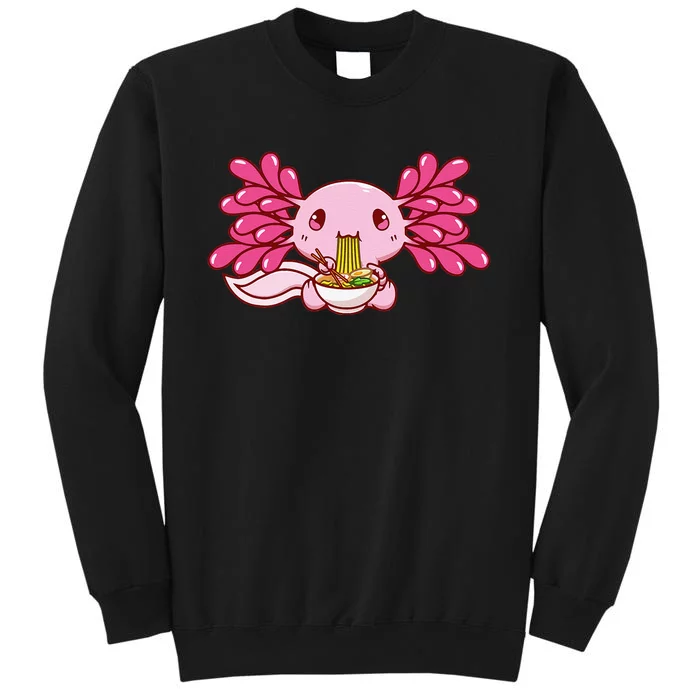 Ra Axolotl Kawaii Anime Japanese Food Sweatshirt