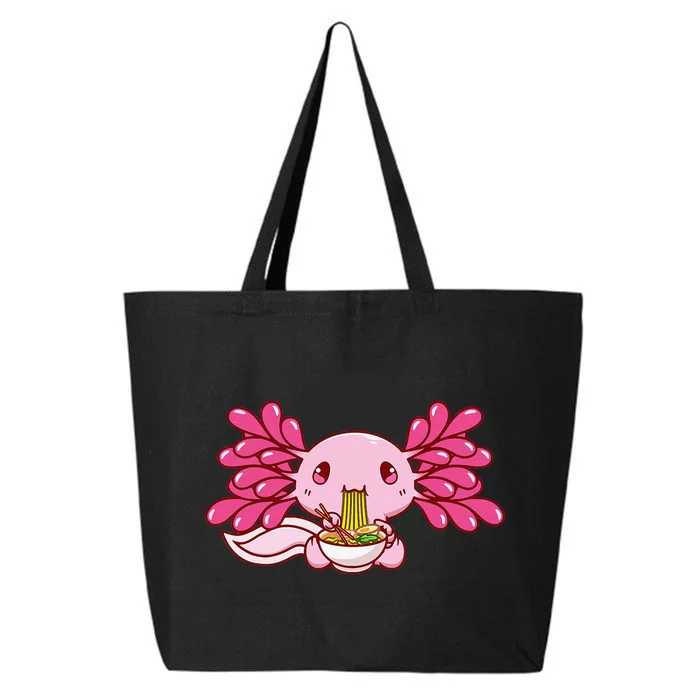 Ra Axolotl Kawaii Anime Japanese Food 25L Jumbo Tote