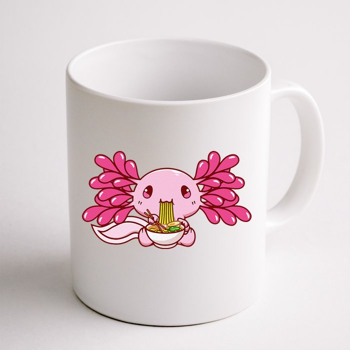 Ra Axolotl Kawaii Anime Japanese Food Front & Back Coffee Mug