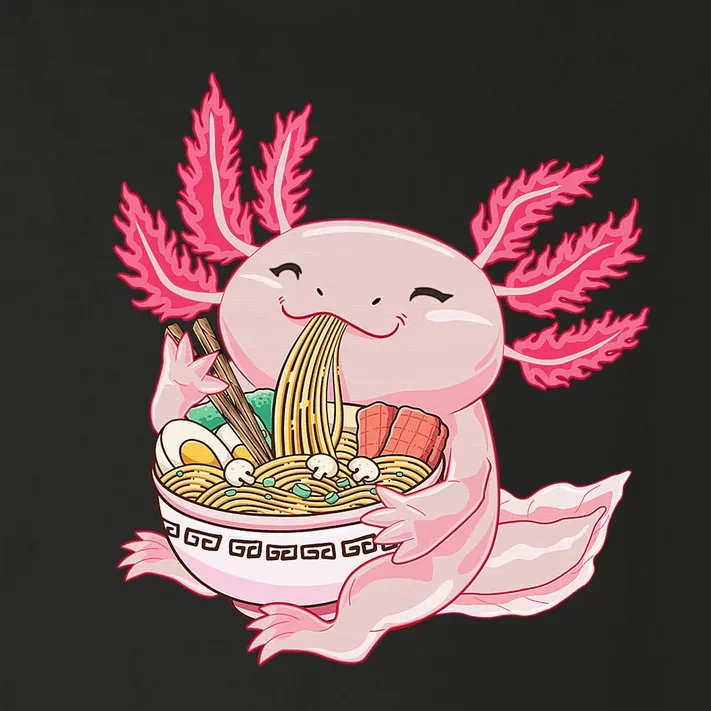 Ra Axolotl Kawaii Anime Japanese Noddles Anime Girls Gift Toddler Long Sleeve Shirt